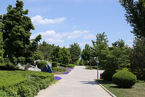 天寿陵园园区景观
