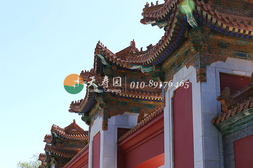 天寿陵园环境有建筑之美