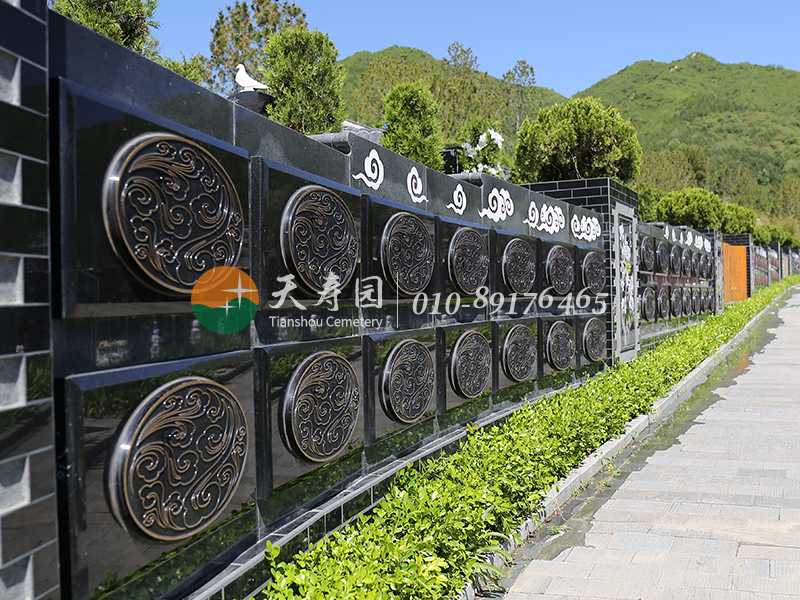 天寿陵园生态葬壁葬墓地