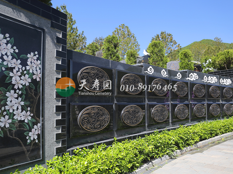 天寿陵园壁葬展示图